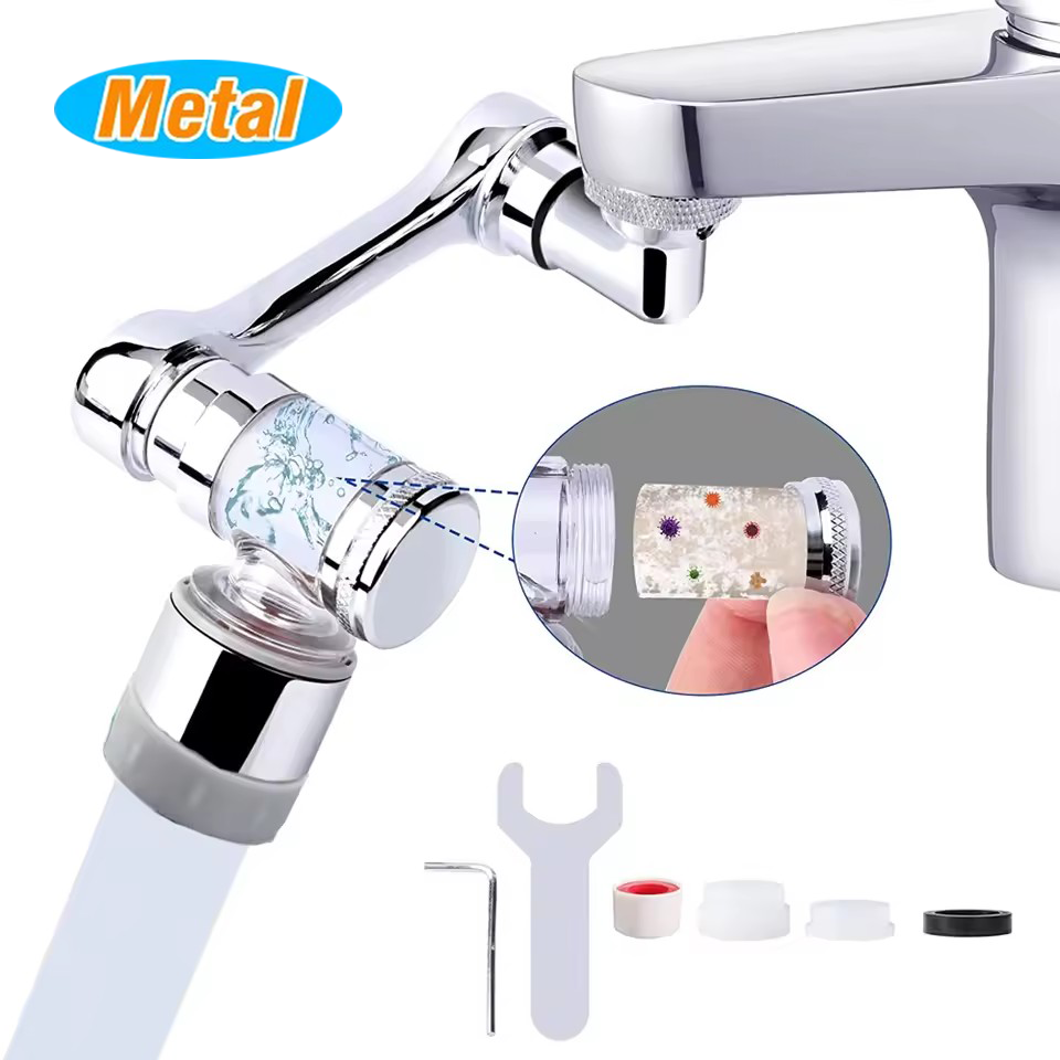 Basin Mixer Tap - Extensor de torneira universal de metal
