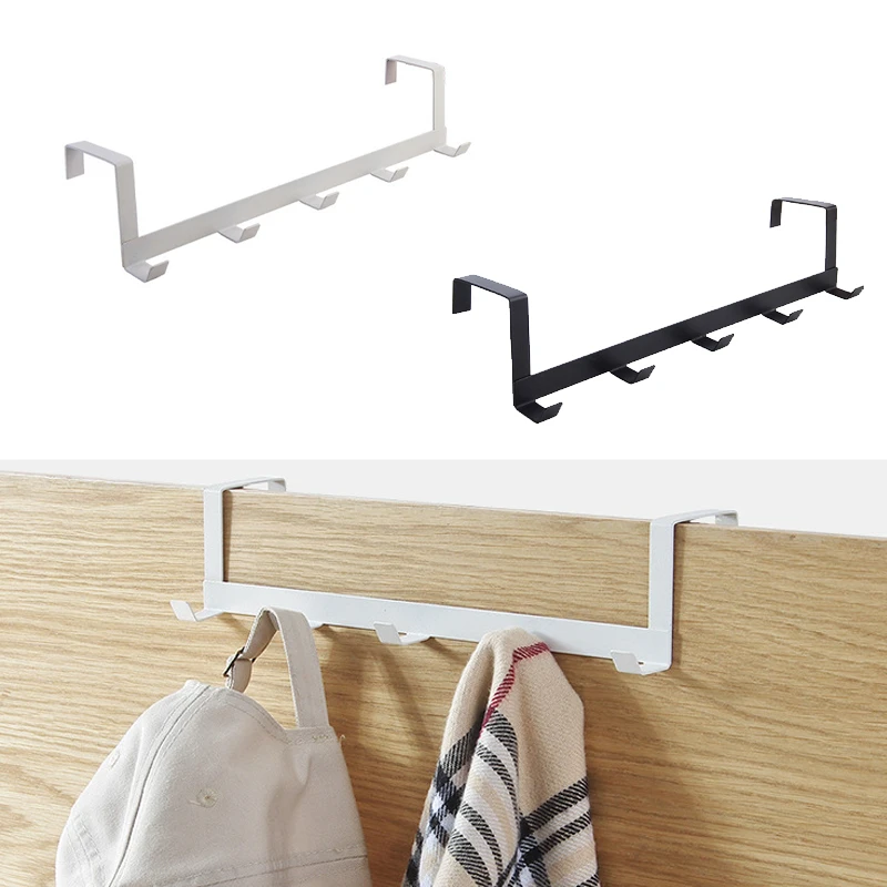 Home Edit Bathroom Storage - Ganchos sobre a porta 5 ganchos