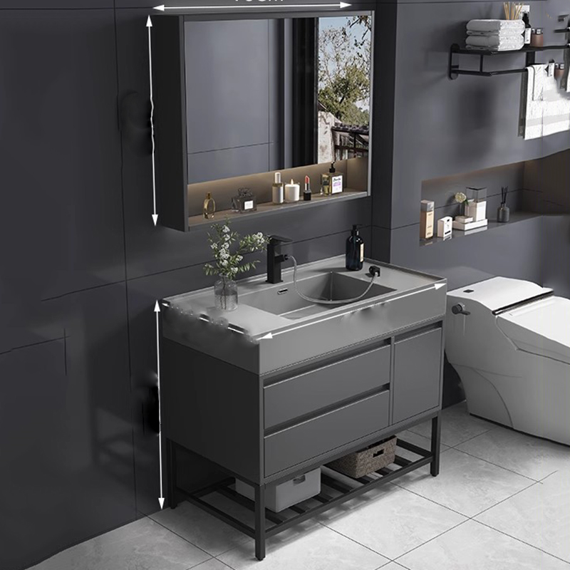 Luxo skincare armário do banhe - Home Bathroom Vanity Combo avaliação e preço