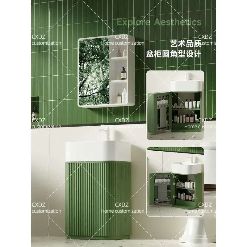 Armário de banheiro moderno de - Home Bathroom Vanity Combo avaliação e preço