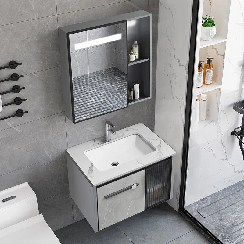 Armário de Banheiro Impermeáve - Home Bathroom Vanity Combo avaliação e preço