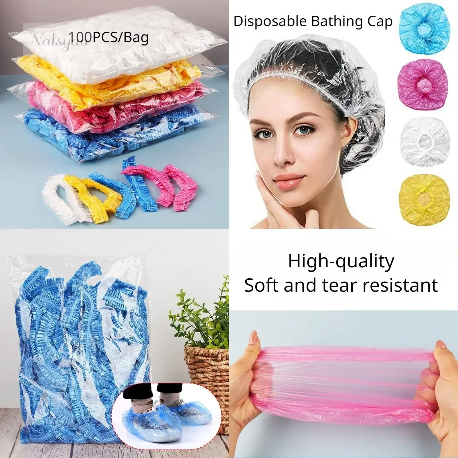Touca de banho descartável, tr - Home Essentials Bathroom Storage avaliação e preço