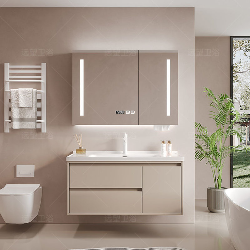 Armário Moderno Branco com Gav - Home Bathroom Vanity Combo avaliação e preço
