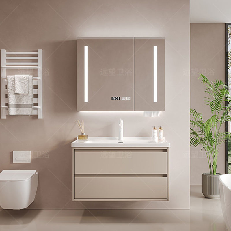 Armário Moderno Branco com Gav - Home Bathroom Vanity Combo avaliação e preço